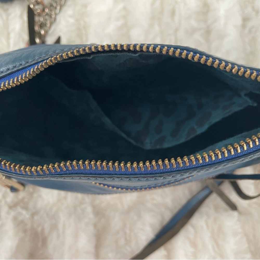 Rebecca Minkoff Blue Leather Crossbody Bag - Picture 7 of 10
